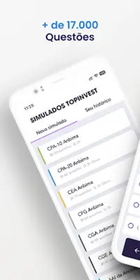 Simulados Topinvest android App screenshot 11