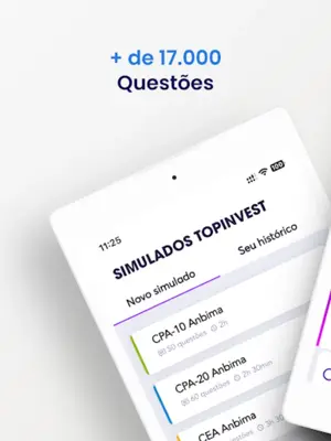 Simulados Topinvest android App screenshot 5